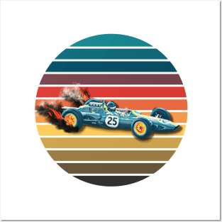 Retro Racecar Posters and Art